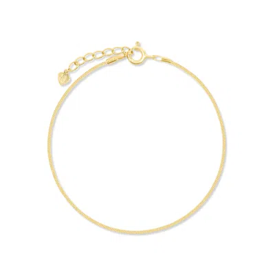 Esterah Women's Gold Fine Chain Bracelet