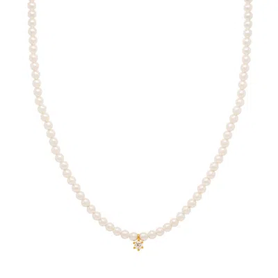 Esterah Women's Pearl Beaded Necklace In Gold