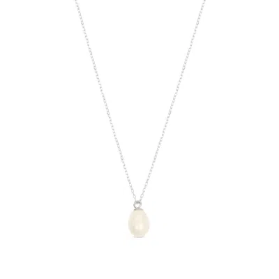 Esterah Women's Silver Freshwater Pearl Necklace