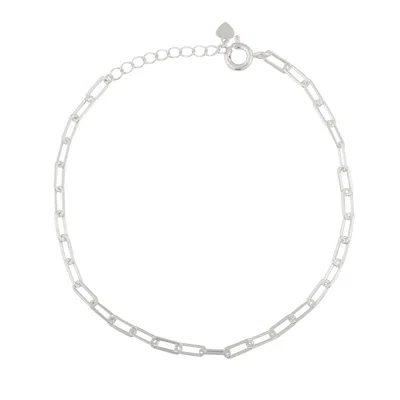 Esterah Women's Silver Link Chain Bracelet In Multi
