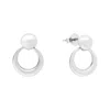 Esterah Women's Silver Orah Studs In Silver