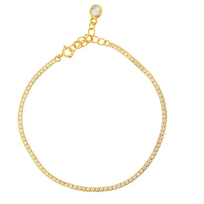 Esterah Women's Tennis Bracelet In Gold