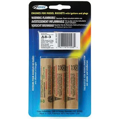 Estes 18 Mm A8-3 Standard Rocket Engine