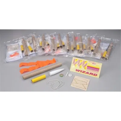 Estes Wizard Model Rocket Kits - Skill Level 1, Pack Of 12