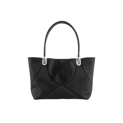 Esthera 4pm Maxi Nylon Handbag In Black
