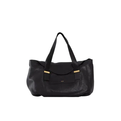Esthera 7am Leather Shoulder Bag In Orange
