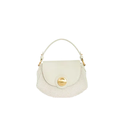 Esthera 7pm Leather Handbag In Red