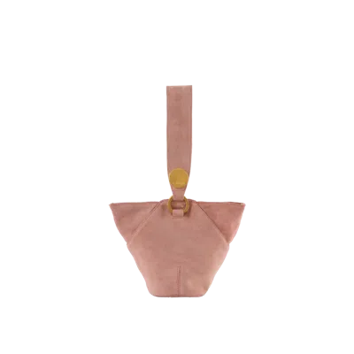 Esthera 9pm Leather Shoulder Bag In Pink