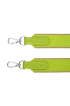 Esthera All Day Woven Silver Strap In Green