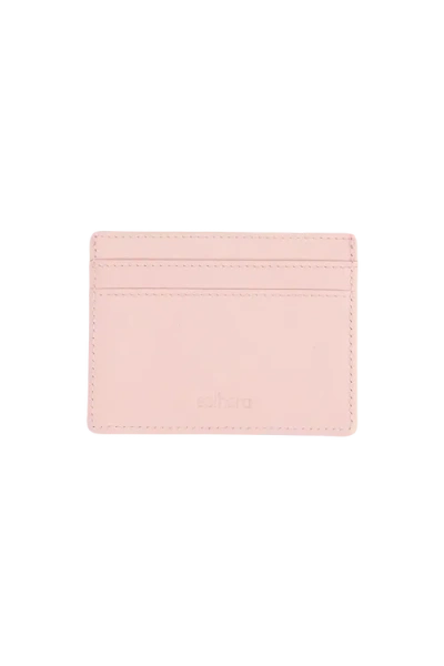 Esthera Leather Card Holder In Brown