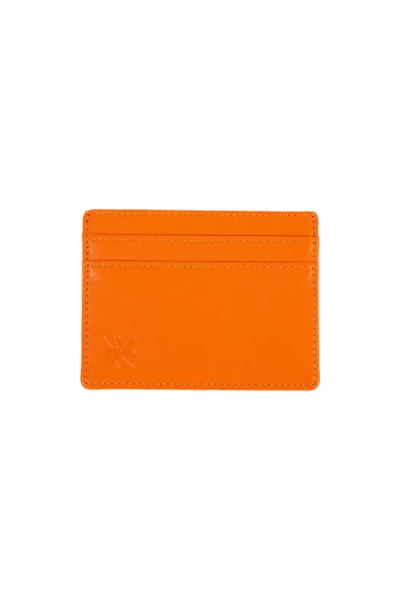 Esthera Leather Card Holder In Pattern