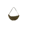 Esthera Luna Half Moon Bag In Green
