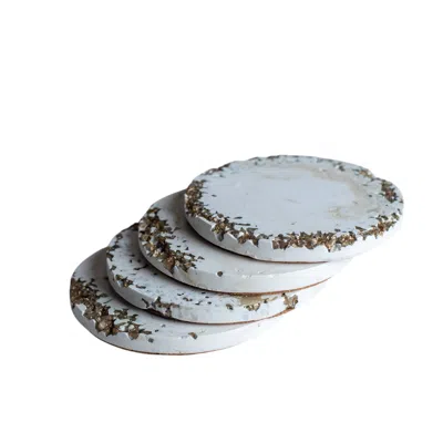 Esti Living Gold Cinnamon Coaster Set