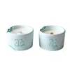 Esti Living Green Apple Frost Midi Candle Set In Green
