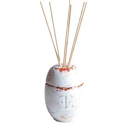 Esti Living Rose Gold / White Antique Gold Reed Diffuser Set