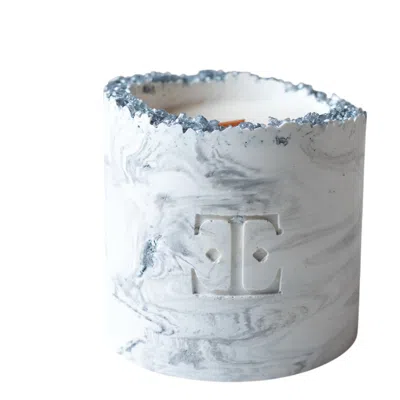 Esti Living Silver Muse Crystal Candle Large