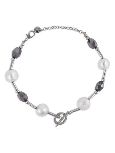 Estilé Divine Necklace In Silver