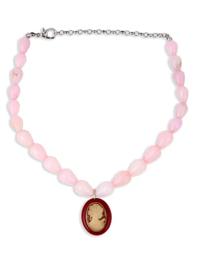 Estilé Juliet Era Necklace In Silver