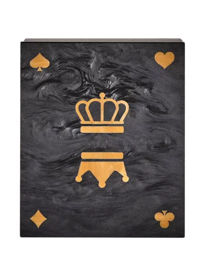 Estilé The Queen's Gambit Deck Holder In Schwarz
