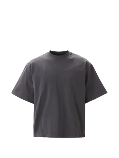 Estudio Niksen Cropped T-shirt In Gray