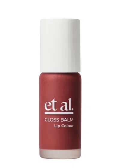 Et Al. Lip Gloss Balm In Pink