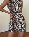 Et Clet Call Of The Wild Mini Dress In Leopard