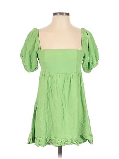 Pre-owned Et Clet Casual Dress In Green