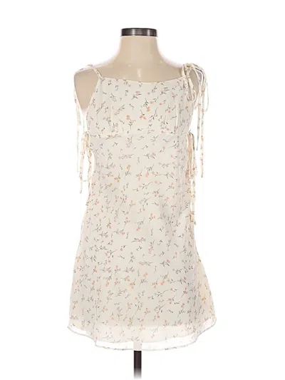 Pre-owned Et Clet Casual Dress In Ivory