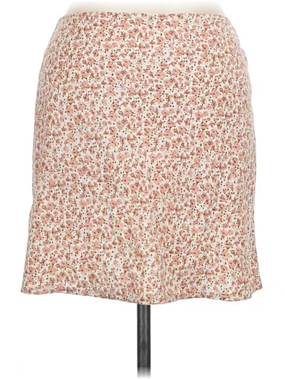 Et Clet Casual Skirt In Ivory