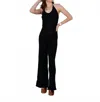 Et Clet Celene Halter Jumpsuit In Black In Black