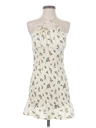 Pre-owned Et Clet Cocktail Dress In Ivory