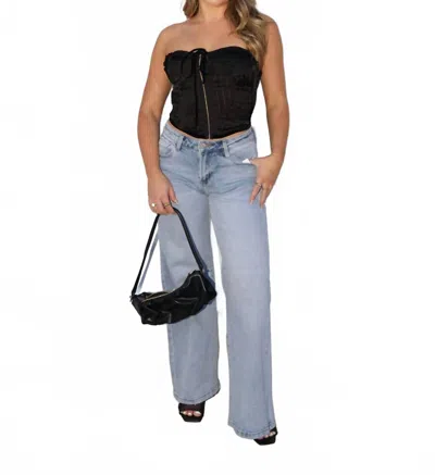 Et Clet Ducati Corset Top In Black