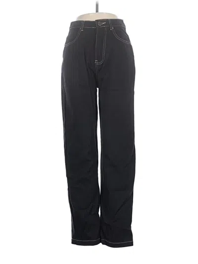 Pre-owned Et Clet Jeans In Black