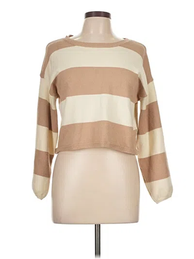 Pre-owned Et Clet Pullover Sweater In Brown