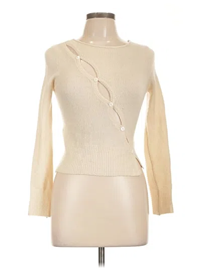 Pre-owned Et Clet Pullover Sweater In Ivory
