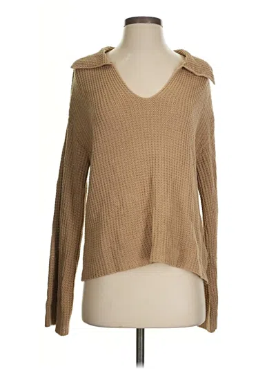 Pre-owned Et Clet Pullover Sweater In Tan