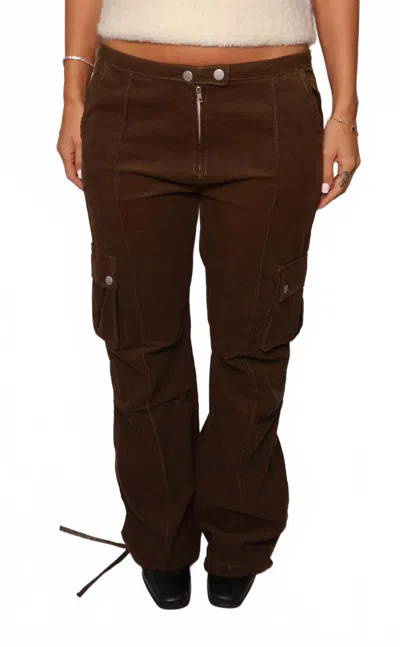 Et Clet Riley Cargo Pants In Brown