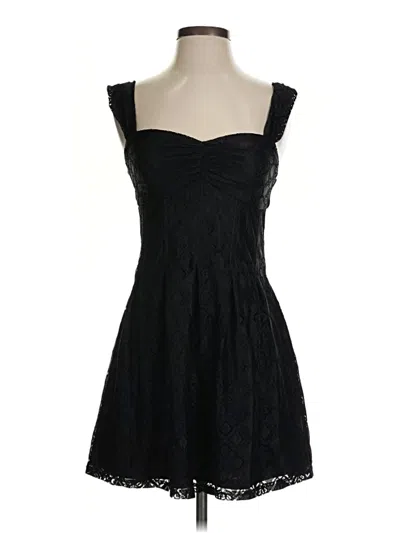 Pre-owned Et Clet Sleeveless Top Black Sweetheart Neckline Tops