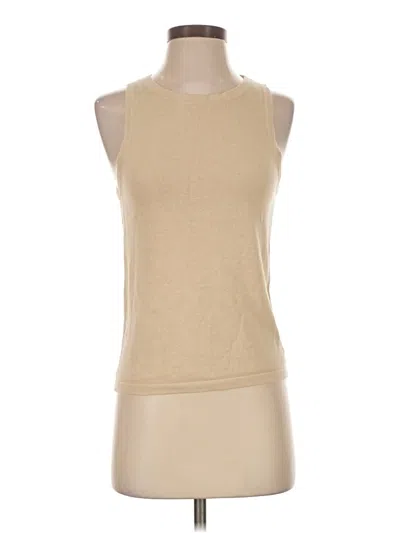 Pre-owned Et Clet Sweater Vest In Tan