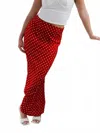 Et Clet Valero Polka Dot Maxi Skirt In Red In Red
