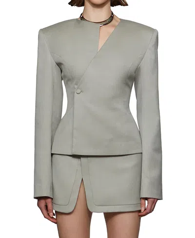 Et Ochs Andre Jacket In Gray