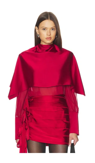 Et Ochs Langarm-oberteil Aurelia In Red