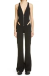 Et Ochs Ayden Cutout Stretch-jersey Jumpsuit In Black