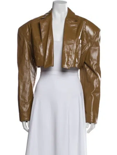 Pre-owned Et Ochs Bolero In Brown
