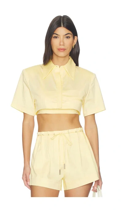 Et Ochs Calvin Top In Yellow