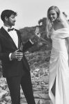 Et Ochs Camilla Off-shoulder Gown In White
