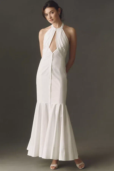 Et Ochs Cataleya Maxi Dress In White