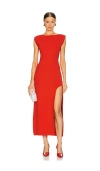 Et Ochs Catalina Dress In Red