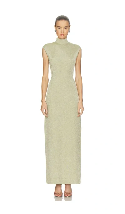 Et Ochs Clare Knit Dress In Green