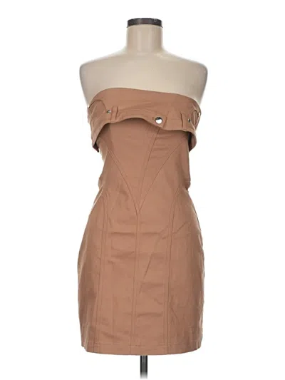 Et Ochs Cocktail Dress In Tan